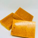 Tumeric and Kojic Acid Soap Brightening Soap original Glow Vitamin C Handemade - 100g - Image 2