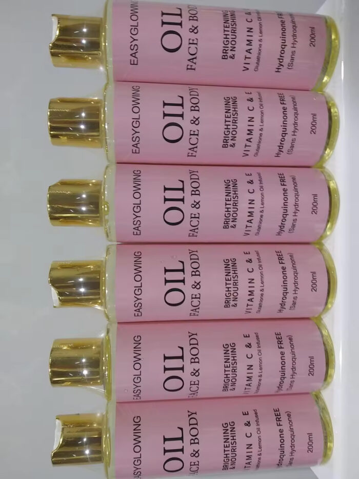 Whitening Face and body Oil 200ml - Image 4