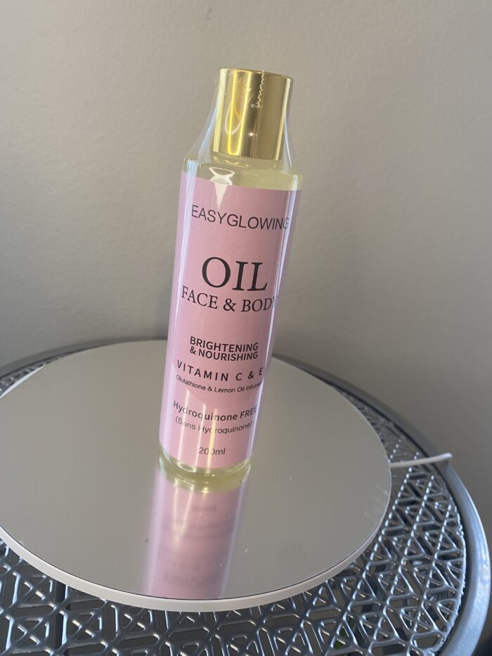 Whitening Face and body Oil 200ml - Image 3