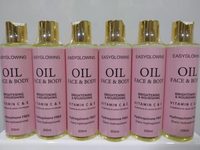 Whitening Face and body Oil 200ml - Image 1