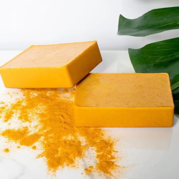 Tumeric and Kojic Acid Soap Brightening Soap original Glow Vitamin C Handemade - 100g - Image 5