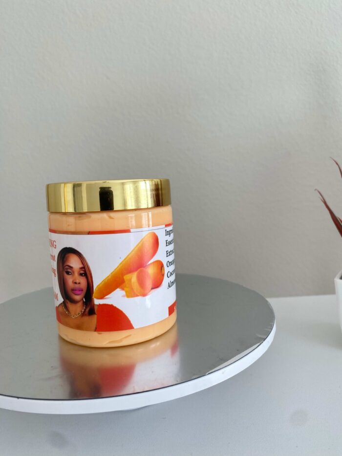 Organic Carrot Fast Whitening Body Cream - Image 4