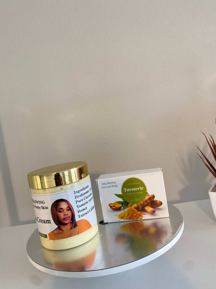 Tumeric Pretty Skin Fast Whitening Mini Set - Image 2